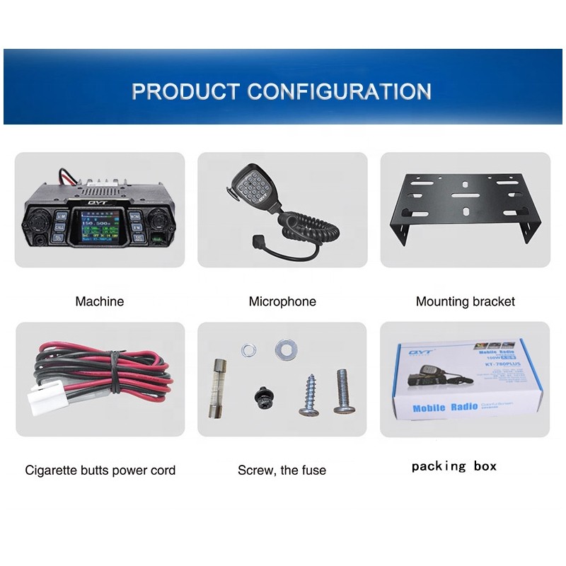Car Radio Factory - 100W VHF KT-780 Plus Mobile