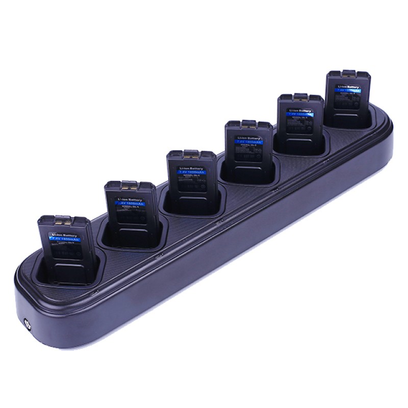 Charging Station Manufacturer - Six Way Gang Charger