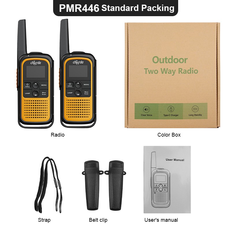 Kids Walkie Talkie Supplier - Chierda JV01 3 Pack 3km