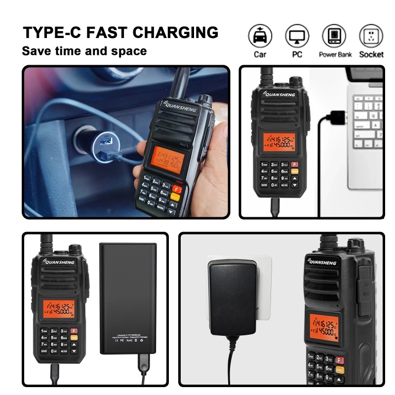 Wireless Intercom Manufacturer - Quansheng TG-UV2 Plus 10W