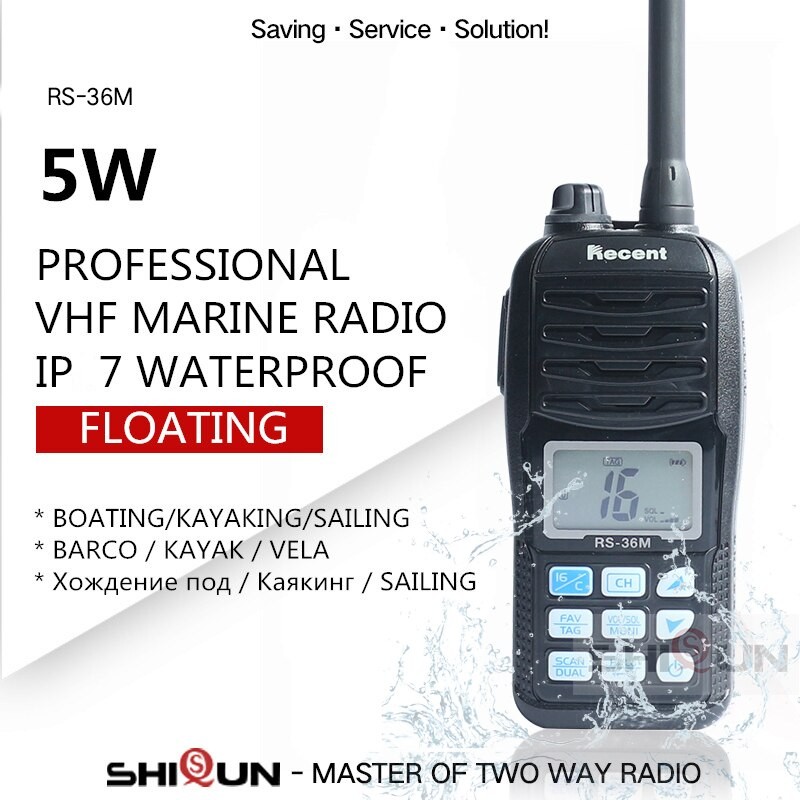 Waterproof Radio Factory - Marine Boat VHF Long Range