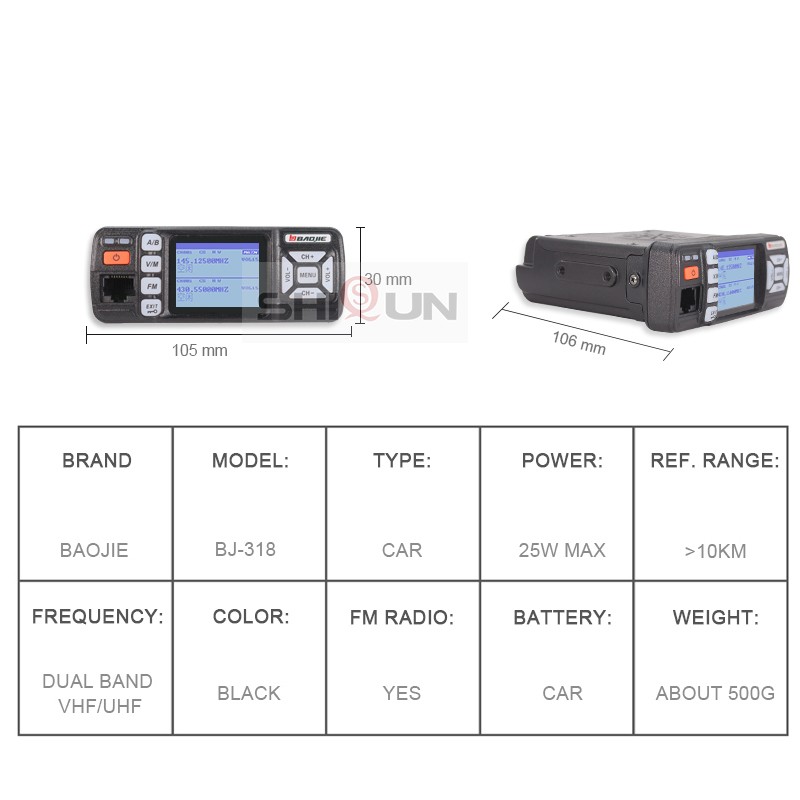 Car Walkie Talkie Supplier - Hot Sale Long Range Vehicle