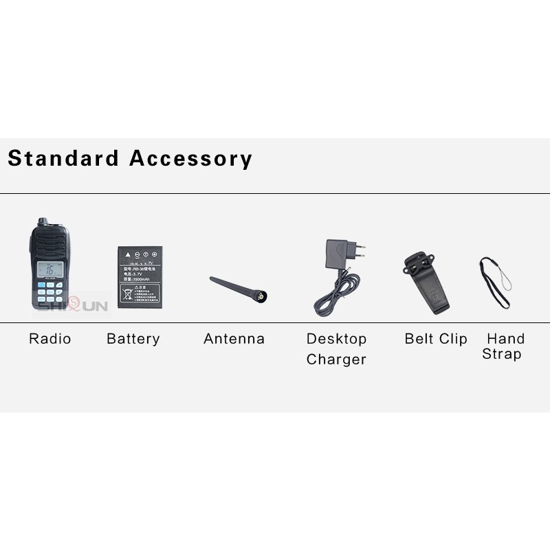 Marine Radio Factory - Quanzhou RS-36m 5W IPX7 VHF