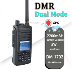 DMR Radio Manufacturer - Baofeng DM-1702 GPS Optional