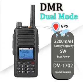 Digital Mobile Radio Manufacturer - Baofeng DM-1702 5W Dual