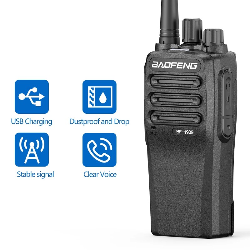 Handheld Radio Supplier - Hot Baofeng BF-1909 10W UHF