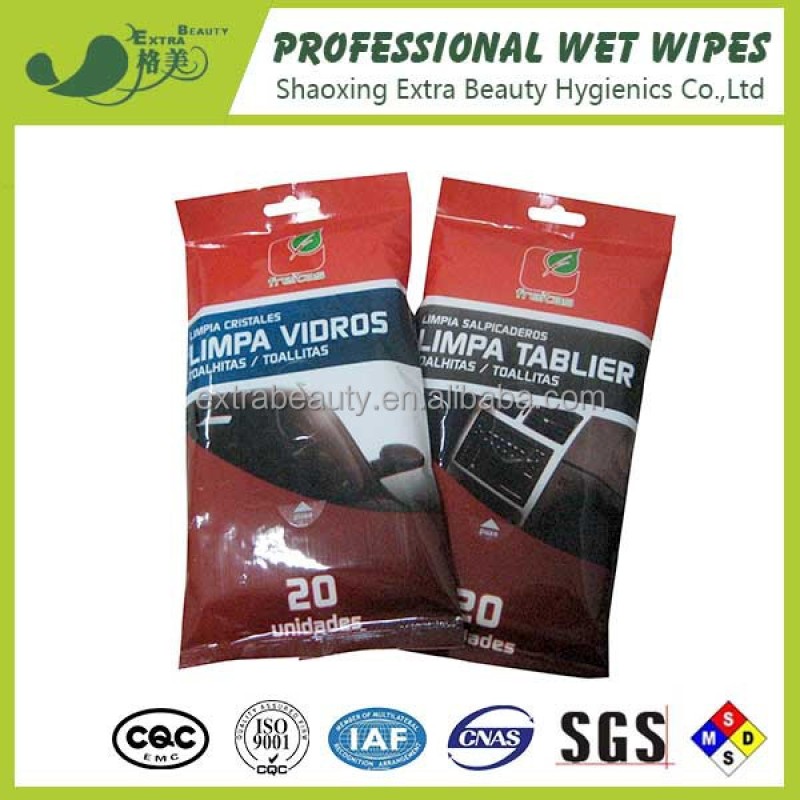 Auto Cleaning Wipes Supplier - Disposable Nonwoven For Skin and Car