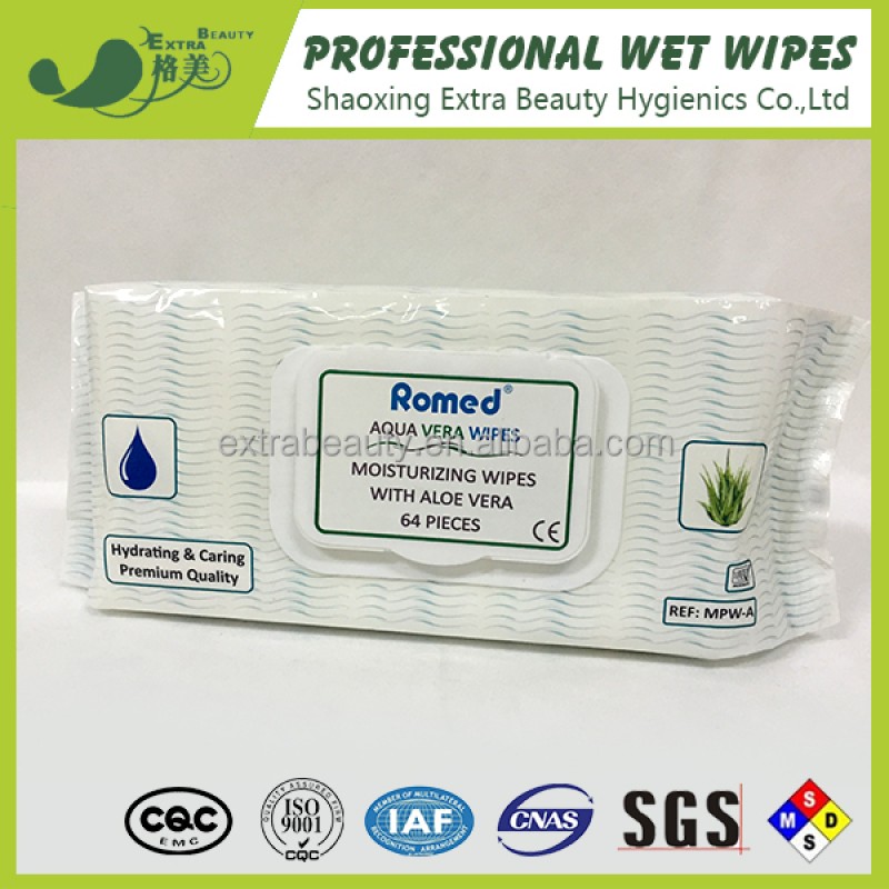 Adult Skin Care Wipes Factory - Custom Disposable Aloe Vera Infused