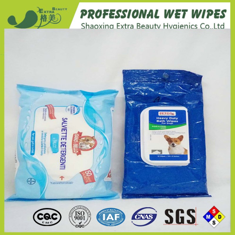 Pet Deodorant Wipes Factory - High Quality Disposable OEM For Dogs Cats