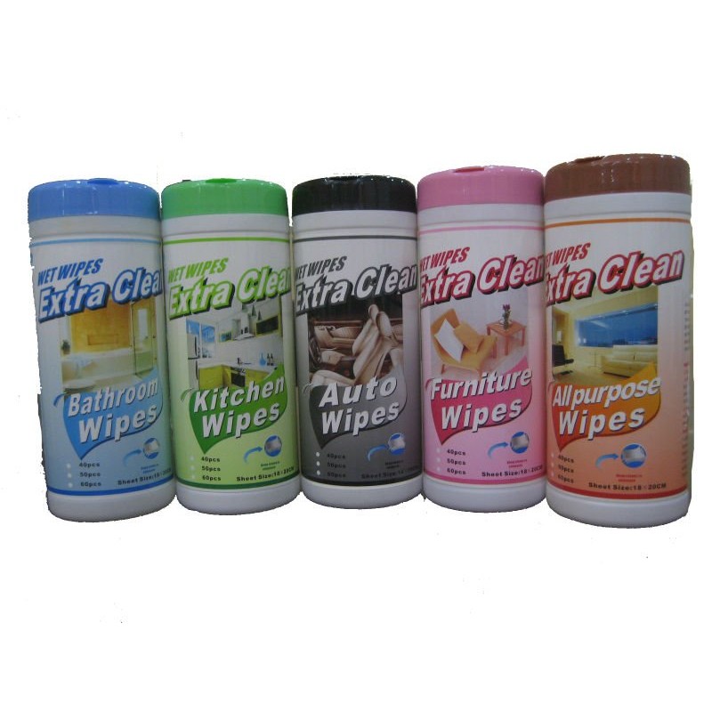 Auto Wet Wipes Supplier - Eco Friendly 80pcs Multipurpose Car Care