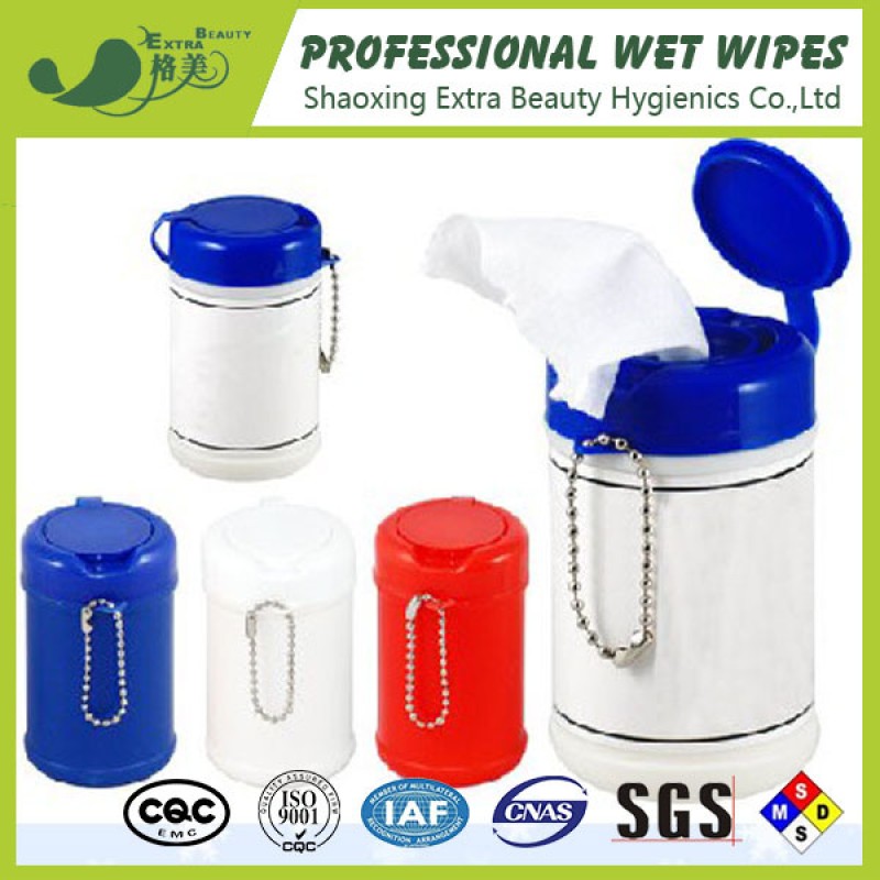 Baby Wipes Canister Manufacturer - Mini Customizable Key Chain Wholesale