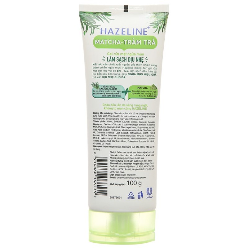 Face Cleanser Supplier - Anti Acne Matcha Tea Tree 100g