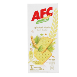 Green Tea Cracker Supplier - AFC Matcha 100g Custom