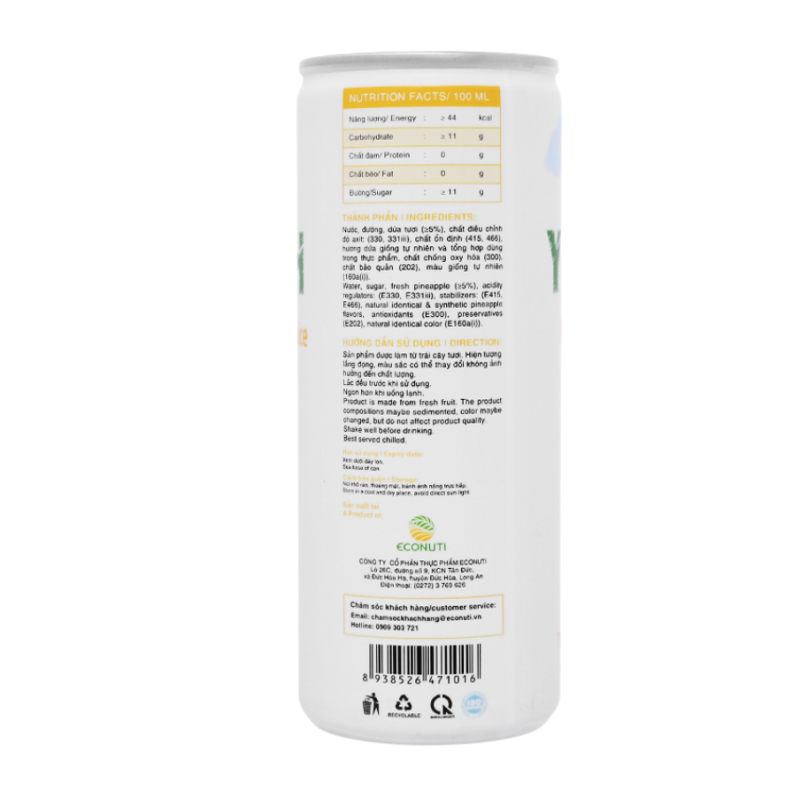Pineapple Juice Factory - Flavor Concentrate Private Label