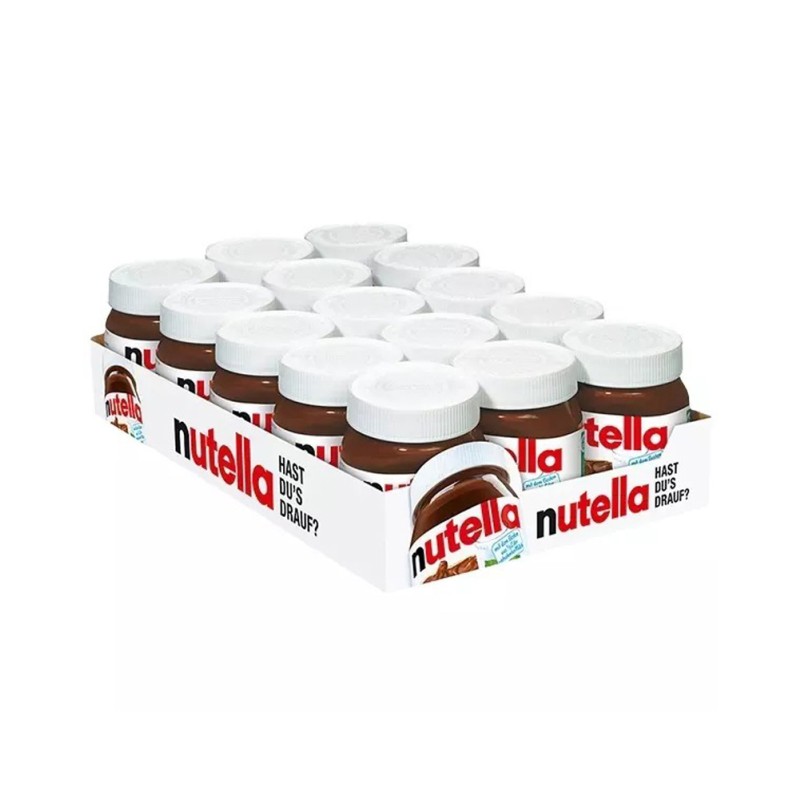 Nutella Chocolate Box Manufacturer - 15 Pcs Cartoon Packaging Solid Biscuit