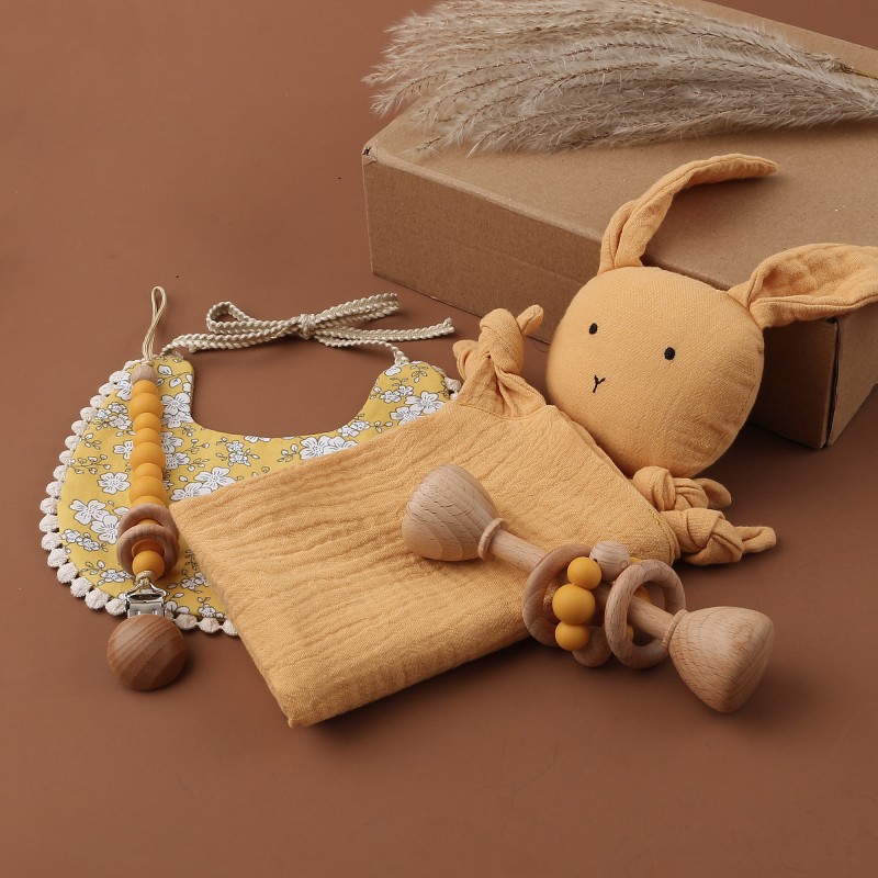 Baby Gift Set Manufacturer - Comforter Bibs Teether