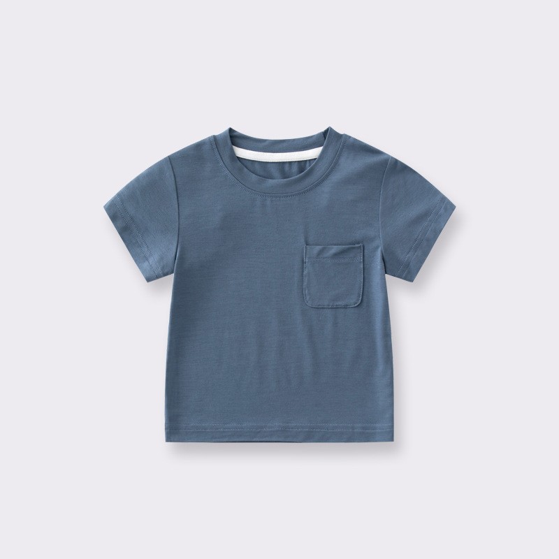 Baby T-shirt Supplier - Bamboo Fiber Round Neck