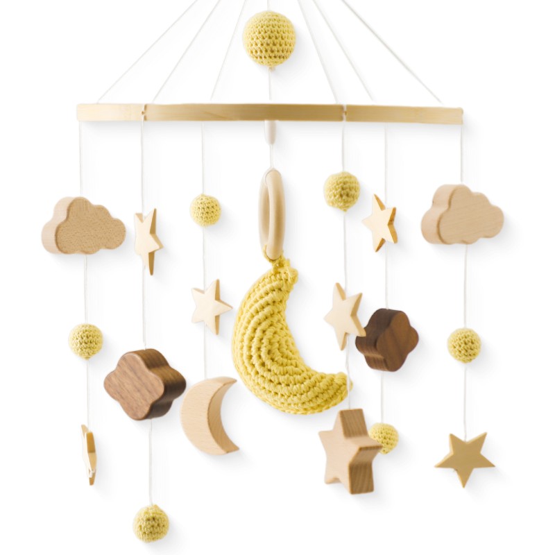 Baby Mobile Supplier - Knitted Montessori Boho