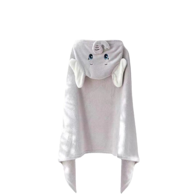 Children Bathrobe Manufacturer - Coral Velvet Hooded