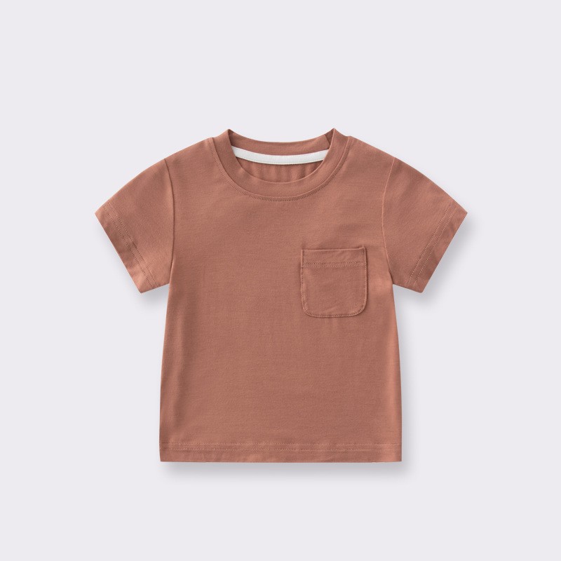 Baby T-shirt Supplier - Bamboo Fiber Round Neck