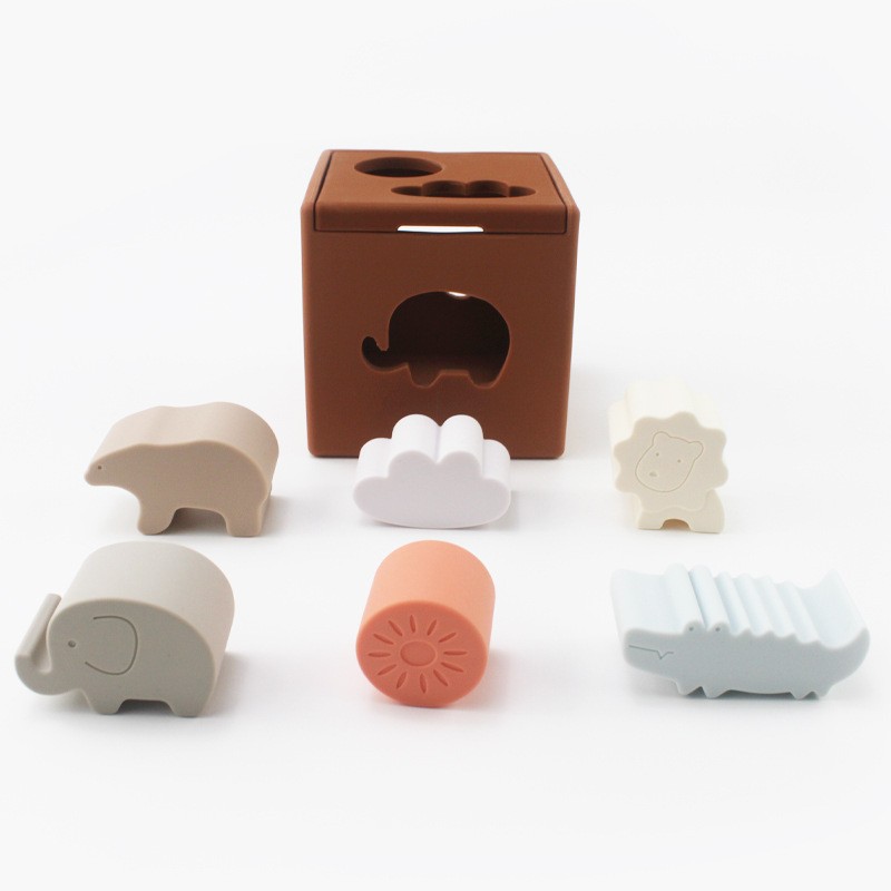 Puzzle Toy Factory - Silicone Animal Matching