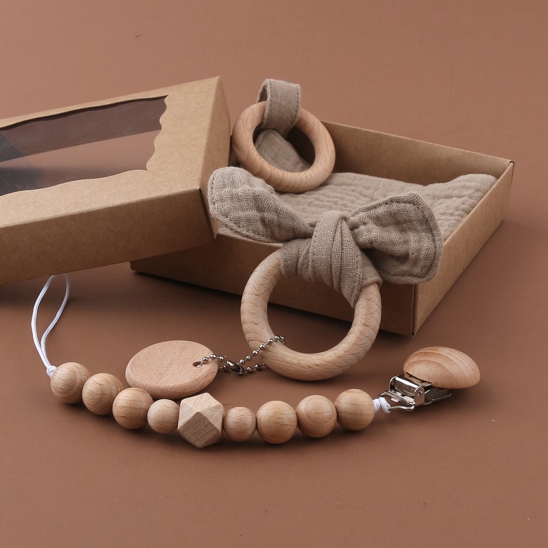 Wooden Teething Toy Factory - Newborn Bathing Set