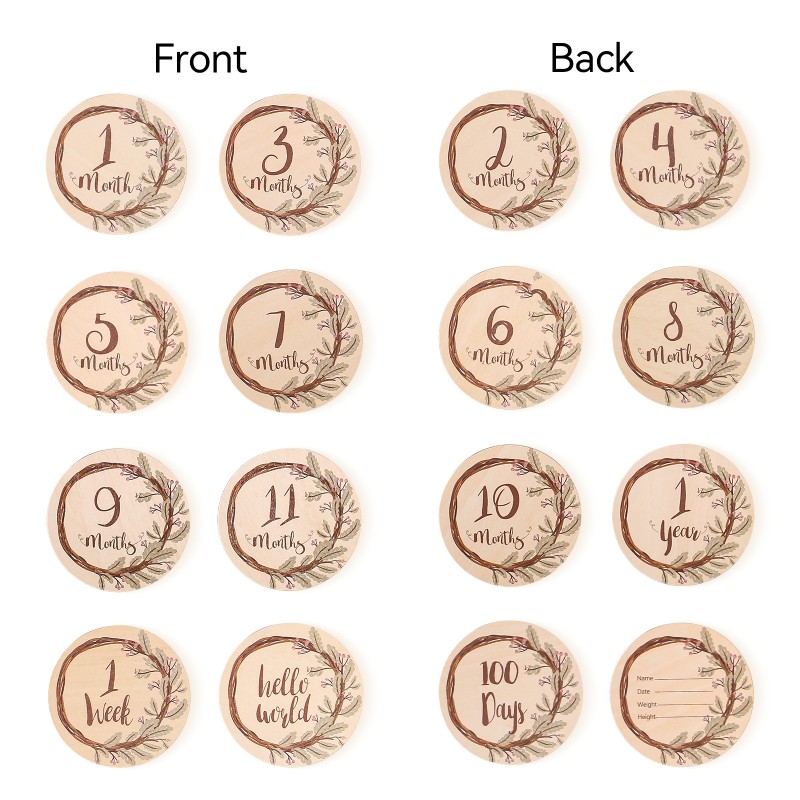 Photo Cards Factory - Monthly Milestone Custom