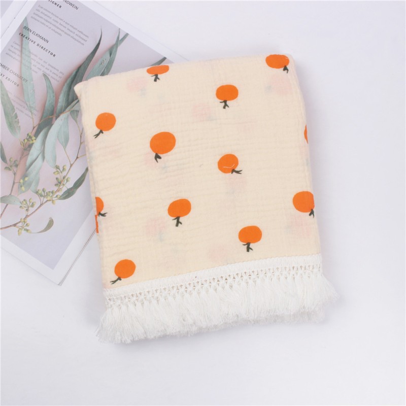 Baby Blanket Factory - Cotton Printed Tassel