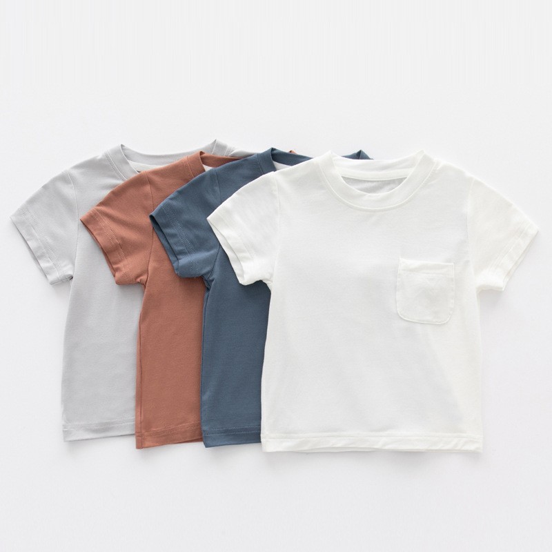 Baby T-shirt Supplier - Bamboo Fiber Round Neck
