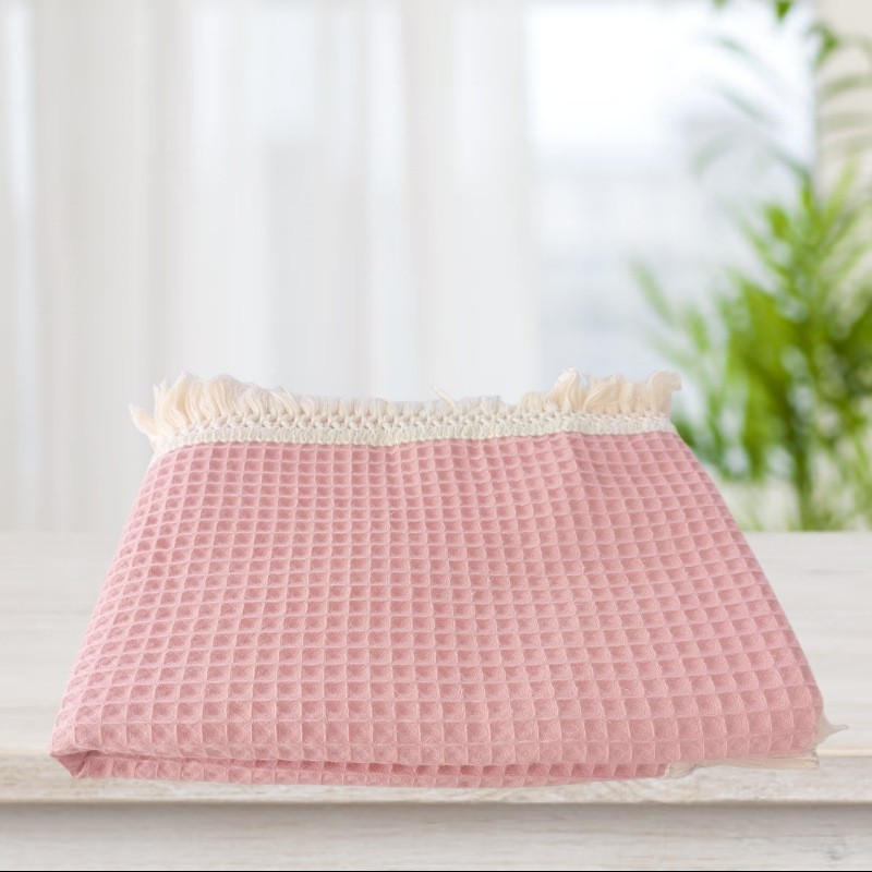 Baby Blanket Manufacturer - Cotton Waffle Lattice