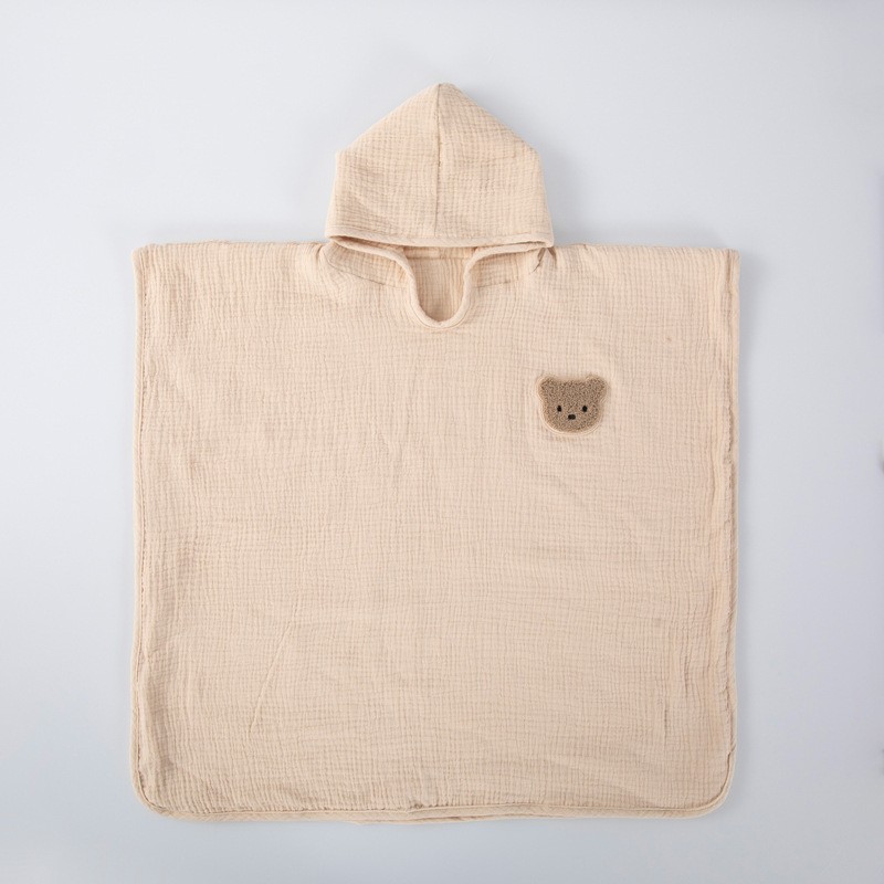 Children Bathrobe Supplier - Cotton Hooded Beach