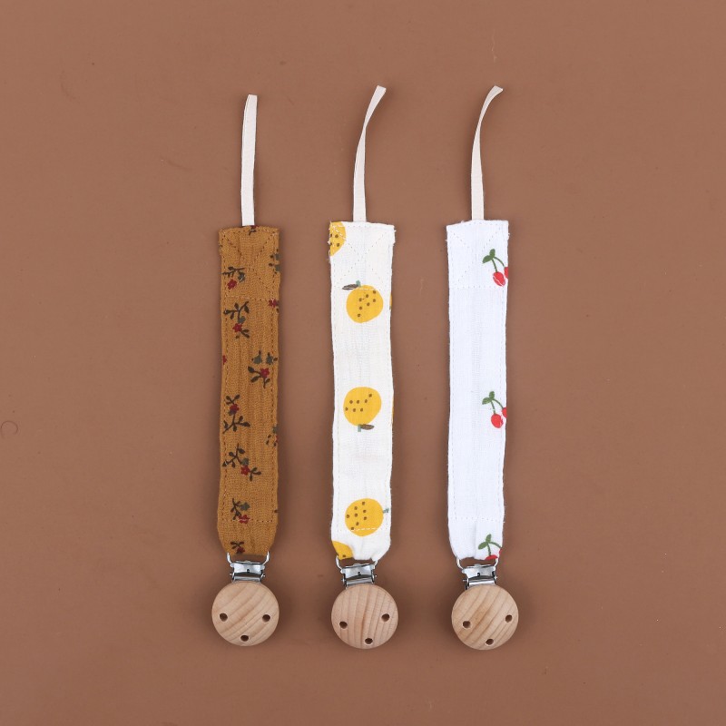Pacifier Clip Manufacturer - Handmade Cotton Muslin