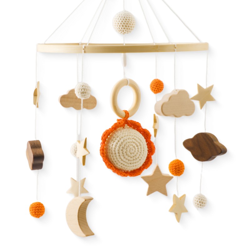 Baby Mobile Supplier - Knitted Montessori Boho