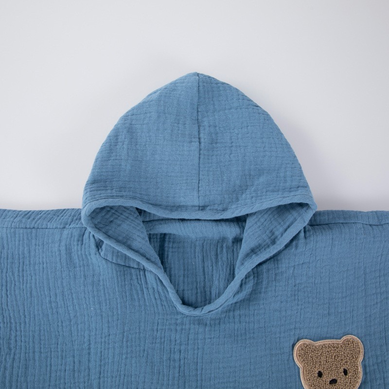 Children Bathrobe Supplier - Cotton Hooded Beach