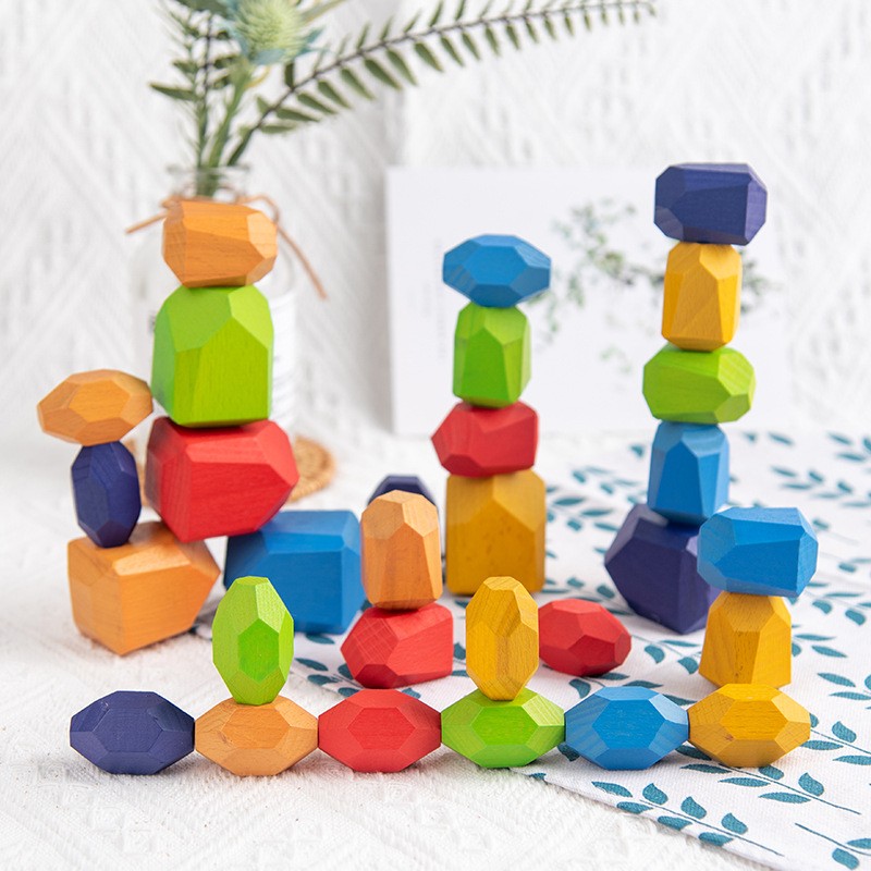 Building Blocks Factory - Rainbow Stone Montessori
