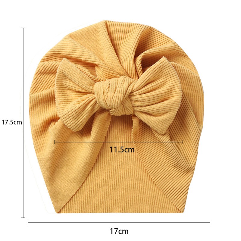 Baby Cap Supplier - Wide Brim Big Bow