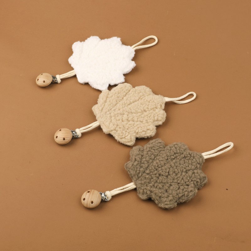 Baby Teether Supplier - Soft Plush Seashell Chain