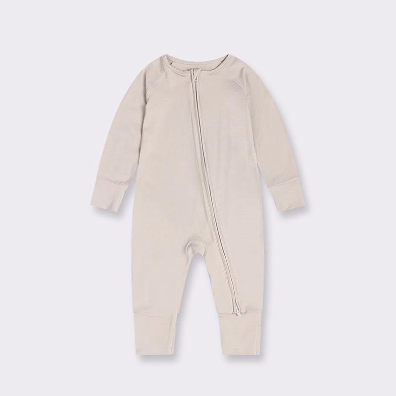 Baby Pajamas Manufacturer - Footed Zip Romper