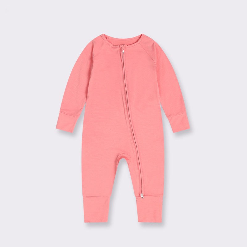 Baby Pajamas Manufacturer - Footed Zip Romper
