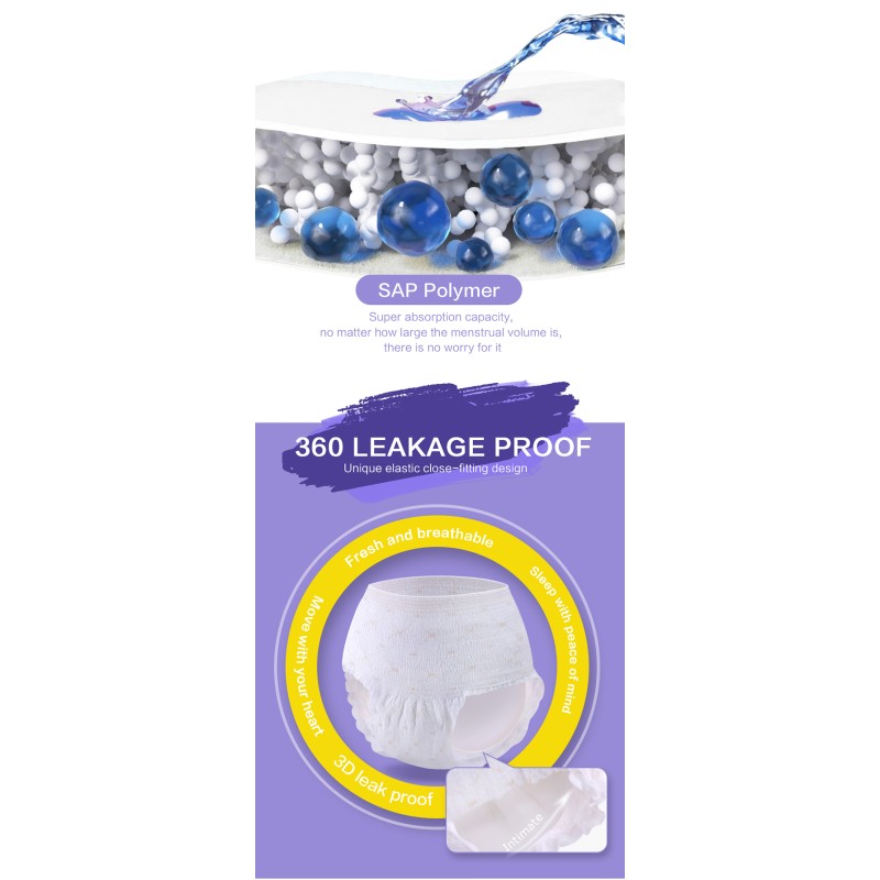 Sanitary Pants Factory - High Absorbency Cotton Disposable