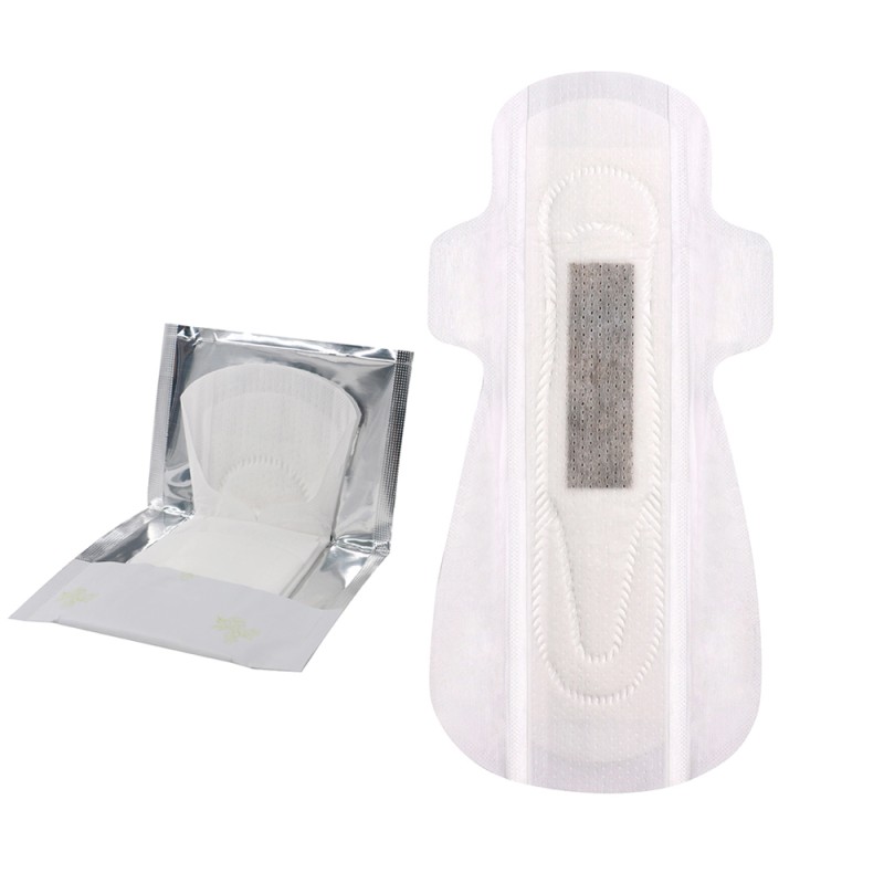 Sanitary Pads Factory - Organic Cotton Cover Winged Heavy