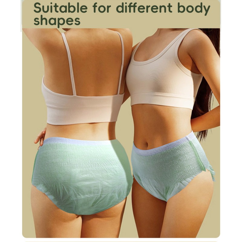 Sanitary Pants Manufacturer - High Absorbency Cotton Wingless