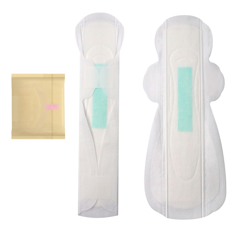 Sanitary Napkins Supplier - Free Sample OEM Soft Green