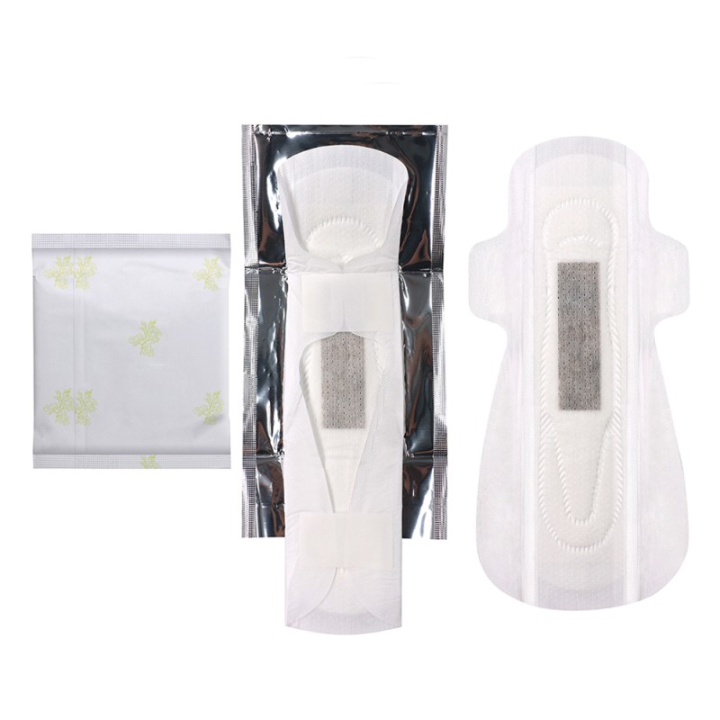 Sanitary Pads Factory - Organic Cotton Cover Winged Heavy