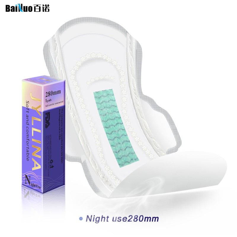 Sanitary Pads Supplier - Leakproof Winged Negative Ion