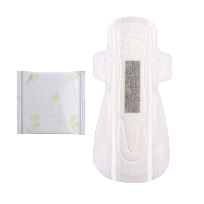Sanitary Pads Factory - Organic Cotton Cover Winged Heavy