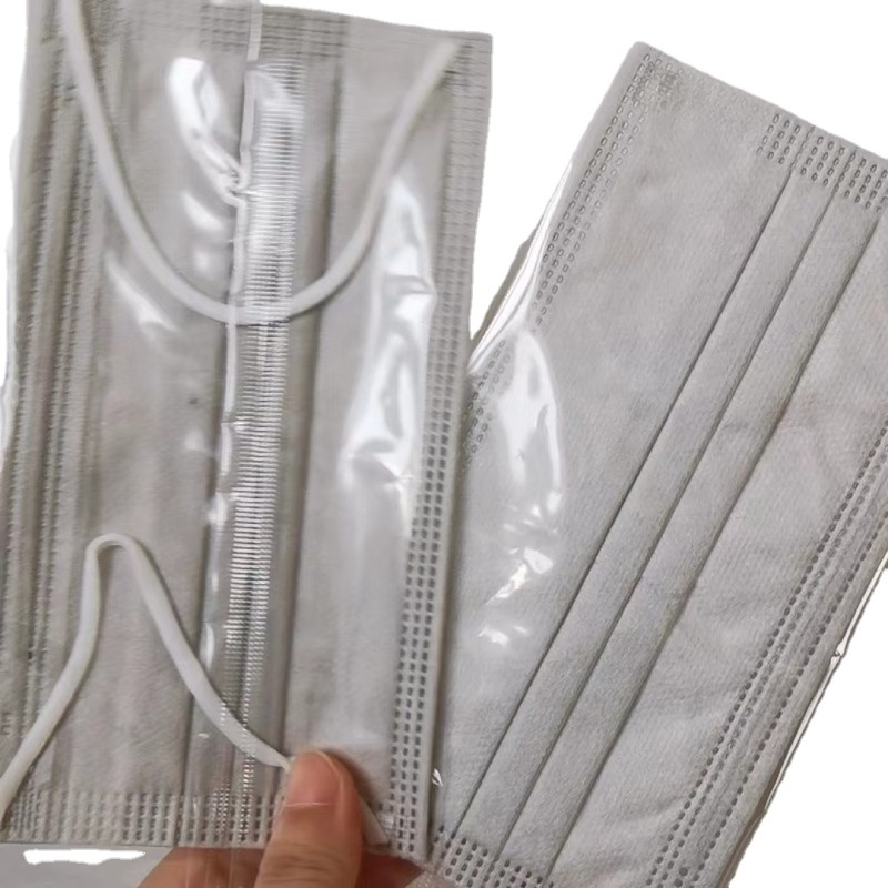 Graphene Mask Supplier - 3 Ply Black Non-woven