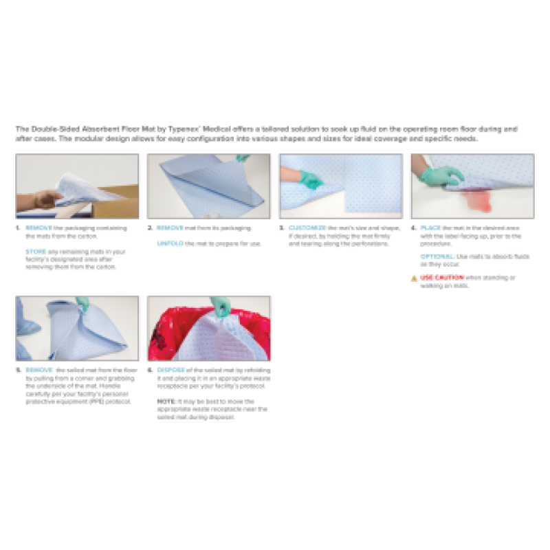 Floor Mat Factory - Medical Absorbent Double-Sided