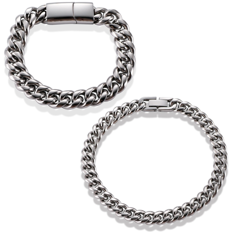 Men's Bracelet Supplier - Wholesale Magnetic Clasp Cuban Chains