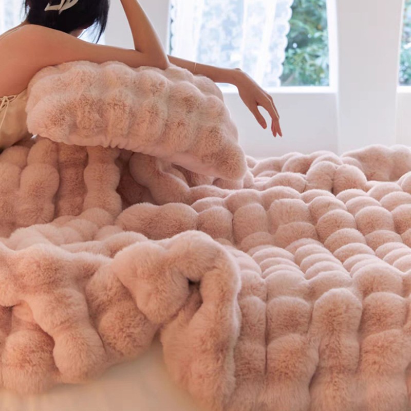 Throw Blanket Manufacturer - Hot Sale Warm Fluffy